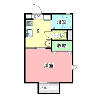 コーポミレット【1階】の間取り