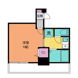 コアパレス常葉6【7階】の間取り