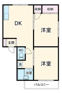 ガーデニアコート北町【3階】の間取り