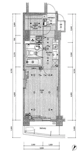 東京都港区元赤坂1【マンション】の間取り