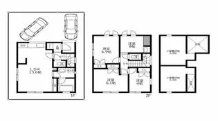 神奈川県横浜市南区永田北2【一戸建】の間取り