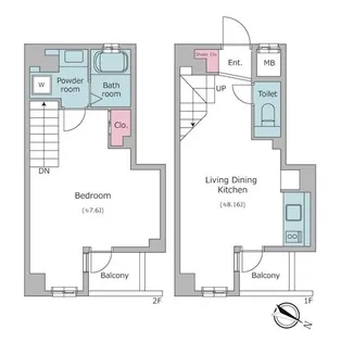 東京都中央区日本橋本町3【マンション】の間取り