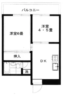 赤羽トナミビル【4階】の間取り