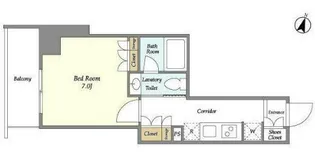 東京都大田区西嶺町【マンション】の間取り
