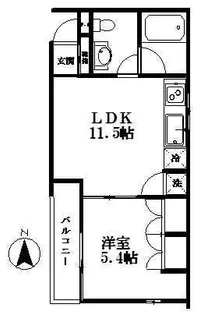 東京都渋谷区広尾5【マンション】の間取り