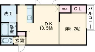 VIBRANTII【1階】の間取り