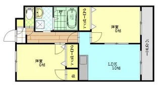 ブライトリーT【1階】の間取り