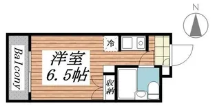 ピアニシオンブローニュクレスト【2階】の間取り