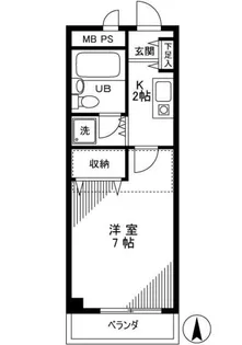 増田ビル【1階】の間取り