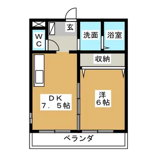 ラントレ【3階】の間取り