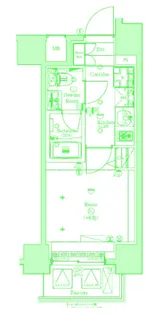 SYFORME KANNAI【10階】の間取り