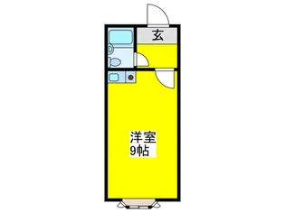 レヂデンスおおとり【2階】の間取り