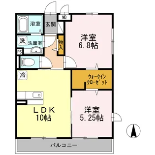 神奈川県横浜市瀬谷区宮沢1【アパート】の間取り
