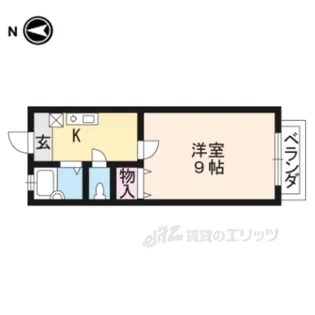 ピア山科【2階】の間取り