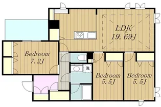 凛樹【2階】の間取り