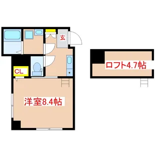 Stuff01【3階】の間取り
