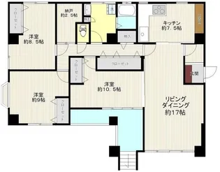 東京都豊島区上池袋4【マンション】の間取り