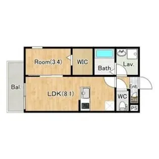 (仮称)ジーメゾン千葉出洲港ラビアン【1階】の間取り