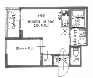 GRAND BEAR【2階】の間取り