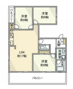 サンヴェール【3階】の間取り