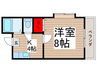 フレンドシップ仏子【2階】の間取り