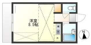 東京都八王子市明神町2【アパート】の間取り