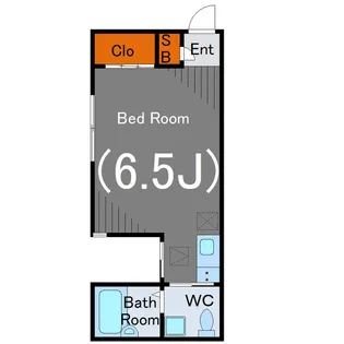 ソリッド溝の口【1階】の間取り