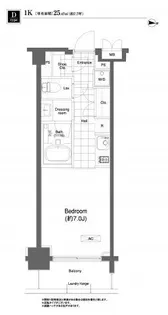 プライムアーバン目黒大橋ヒルズ【3階】の間取り