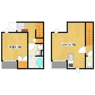 Eterno【1階】の間取り