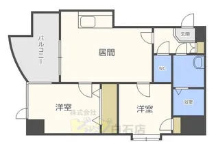 グレイス豊平【7階】の間取り