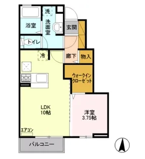 マグノリア【1階】の間取り