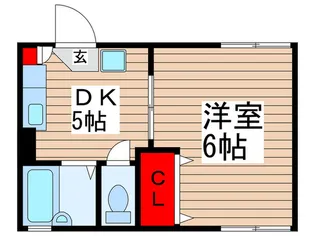 フレグランスA【1階】の間取り