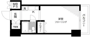 日神パレステージ目白【3階】の間取り