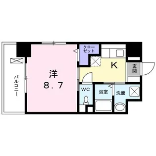 カーサ プリンセス【3階】の間取り