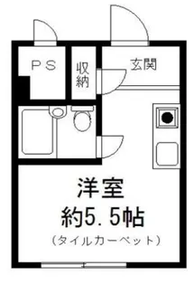 朝日九段マンション【8階】の間取り