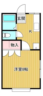 プリオールI【2階】の間取り