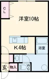 ラメゾンII【2階】の間取り