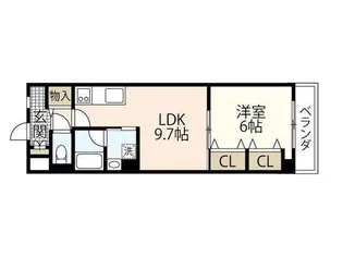NSRVIII【4階】の間取り