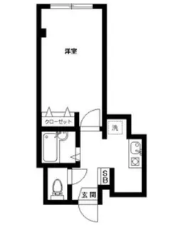 ベルフォーレ【1階】の間取り