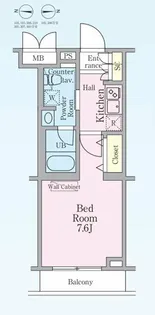 HY’s 新宿西落合【2階】の間取り