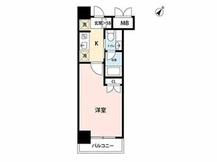 マイナビSTAY月島(レジディア月島III)【11階】の間取り