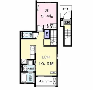 AT・ヴィレッジ【2階】の間取り
