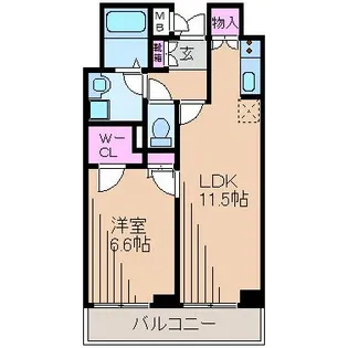 ファインステージ新横浜【2階】の間取り