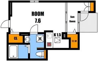 Libero Y I【1階】の間取り
