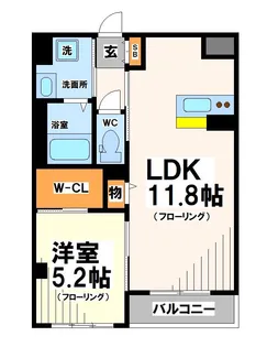 レオンII【2階】の間取り