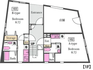 パセレーラ【1階】の間取り