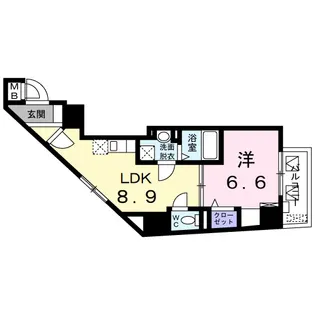 グランドルチェ駒込【12階】の間取り