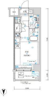 エルフォルテ品川フェリス【3階】の間取り