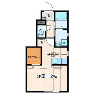ネスト長津田【1階】の間取り