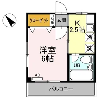 グリーンハイム【2階】の間取り